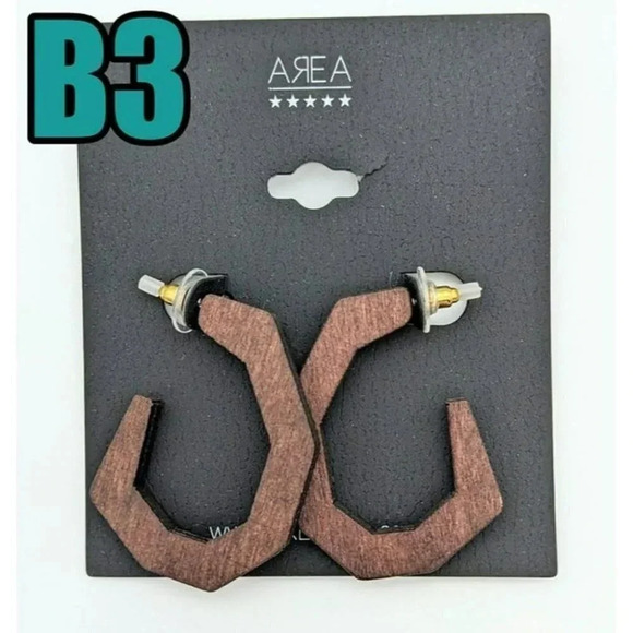 PICK 3 PAIRS FOR $12.00, AREA Stars & Baublebar Earrings MSRP $10.99-$12.99 each - Picture 3 of 10